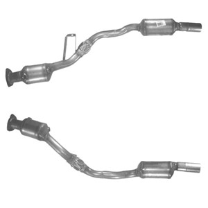 Katalysaattori, Vasen, AUDI A4, A4 Avant, A4 Cabriolet, 8E0254501QX, 8E1253057EX
