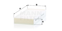 Raitisilmasuodatin MANN-FILTER CU 23 015-2
