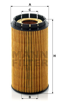 Öljynsuodatin MANN-FILTER HU 718/2 x