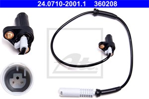 Tunnistin, kiertonopeus, Edessä, Etuakseli, BMW 5 [E39], 5 Touring [E39], 34 52 1 182 159