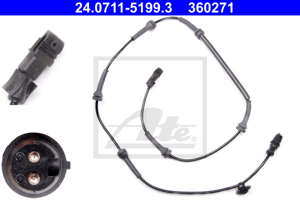 ABS-anturi ATE 24.0711-5199.3