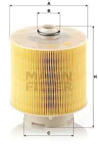 Ilmansuodatin MANN-FILTER C 17 137 x