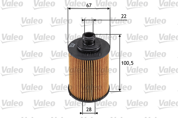 Öljynsuodatin VALEO 586530