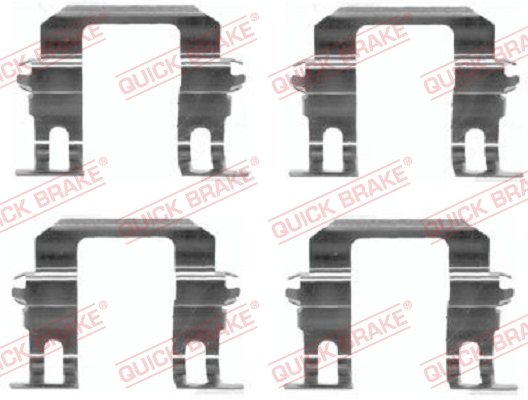 Tarvikesarja, jarrupala QUICK BRAKE 109-1275