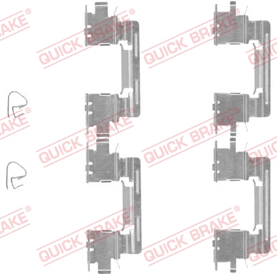 Tarvikesarja, jarrupala QUICK BRAKE 109-1613