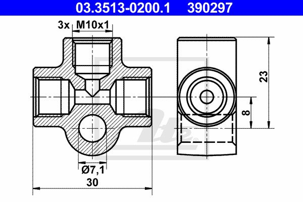 Putkiliitin ATE 03.3513-0200.1