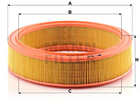 Ilmansuodatin MANN-FILTER C 3078