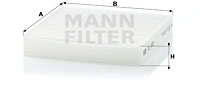 Raitisilmasuodatin MANN-FILTER CU 1835