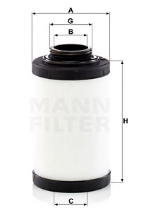 Suodatin, paineilma MANN-FILTER LE 4022
