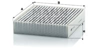 Raitisilmasuodatin MANN-FILTER CUK 1830