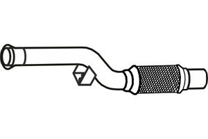 Pakoputki, Edessä, MERCEDES-BENZ, 9014903319