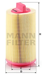 Ilmansuodatin, MERCEDES-BENZ, 271 094 02 04, A 271 094 02 04