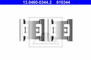 Tarvikesarja, jarrupala, Etuakseli, NISSAN,OPEL,RENAULT,VAUXHALL, 41080-00QAA