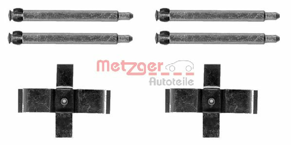 Tarvikesarja, jarrupala METZGER 109-1713