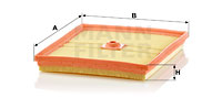 Ilmansuodatin MANN-FILTER C 22 035