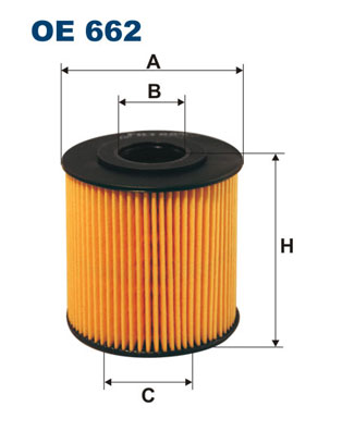 Öljynsuodatin FILTRON OE 662
