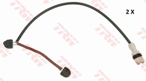 Kulumisenilmaisin, jarrupala, Etuakseli, Etuakseli, oikea, Oikea, PORSCHE 911, 911 Cabriolet, BOXSTER, BOXSTER Spyder, CAYMAN, 997 612 6