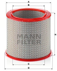 Ilmansuodatin MANN-FILTER C 23 185