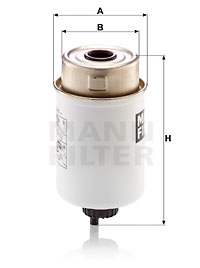Polttoainesuodatin MANN-FILTER WK 8108
