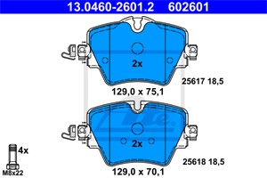 Jarrupalasarja, levyjarru, Etuakseli, BMW,MINI, 34 10 6 860 019, 34 10 6 888 777, 34 11 6 890 553