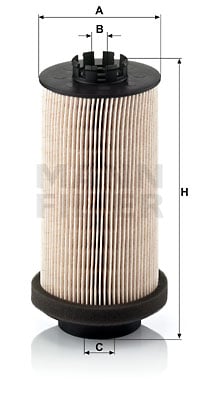 Polttoainesuodatin MANN-FILTER PU 999/1 x