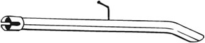 Pakoputki, Takana, FORD TRANSIT Flak/chassi, 1371048, 1379610, 1447942