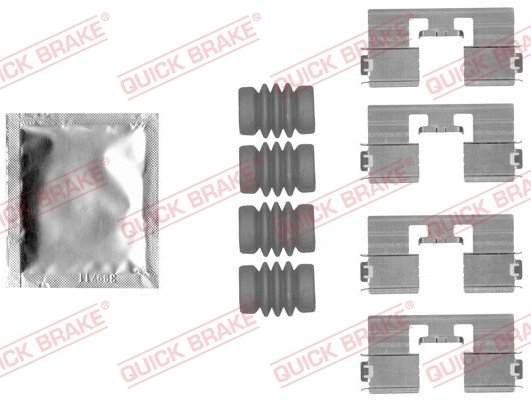 Tarvikesarja, jarrupala QUICK BRAKE 109-1818