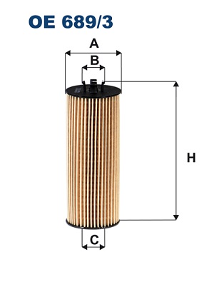 Öljynsuodatin FILTRON OE 689/3
