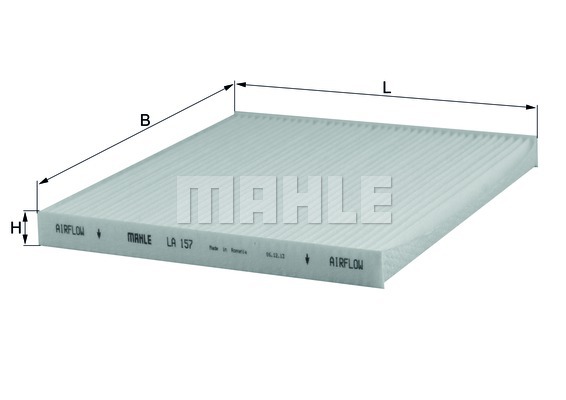 Raitisilmasuodatin MAHLE ORIGINAL LA 157