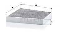 Raitisilmasuodatin MANN-FILTER CUK 3172