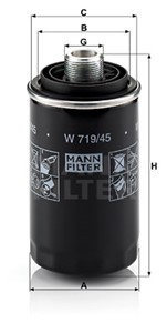 Öljynsuodatin, AUDI,SEAT,SKODA,VW, 06H 115 403, 06H 115 561, 06J 115 403 C, 06J 115 403 G, 06J 115 403 H, 06J 115 403 J, 06J 115 403 K,