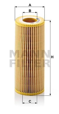 Hydrauliikkasuodatin, automaattivaihteisto MANN-FILTER HU 721 y