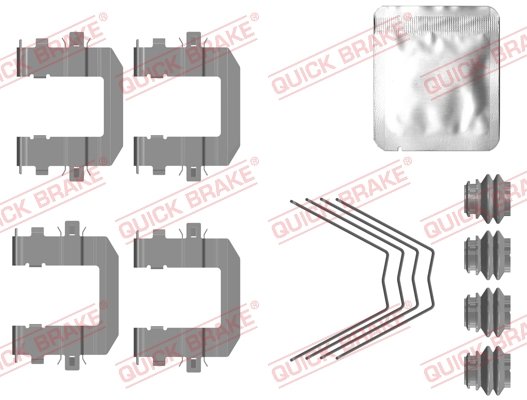 Tarvikesarja, jarrupala QUICK BRAKE 109-0131