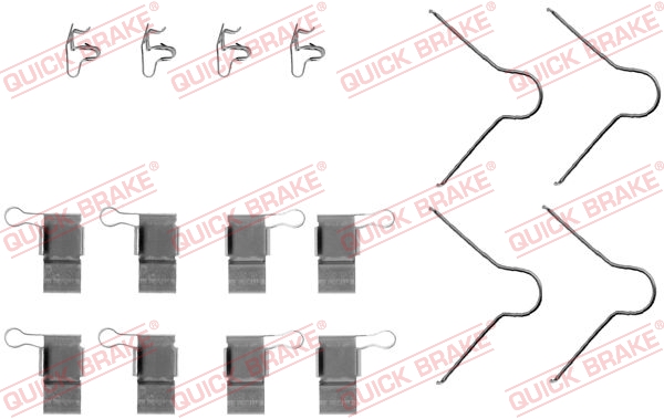 Tarvikesarja, jarrupala QUICK BRAKE 109-1089