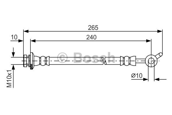 Jarruletku BOSCH 1 987 481 570