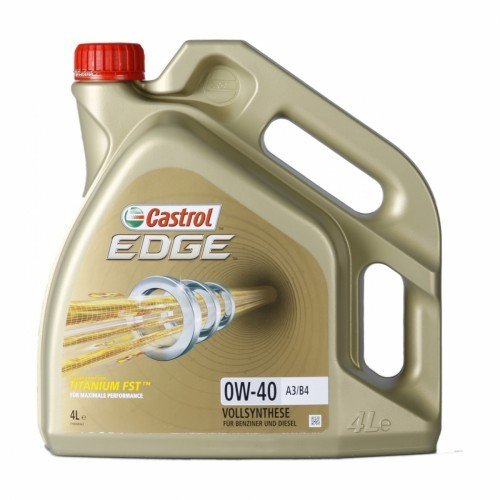 Moottoriöljy CASTROL 0W40 EDGE TITANIUM FST 4L