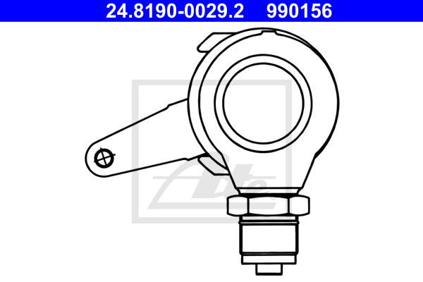 Vipu, jarrusatula-seisontajarru ATE 24.8190-0029.2
