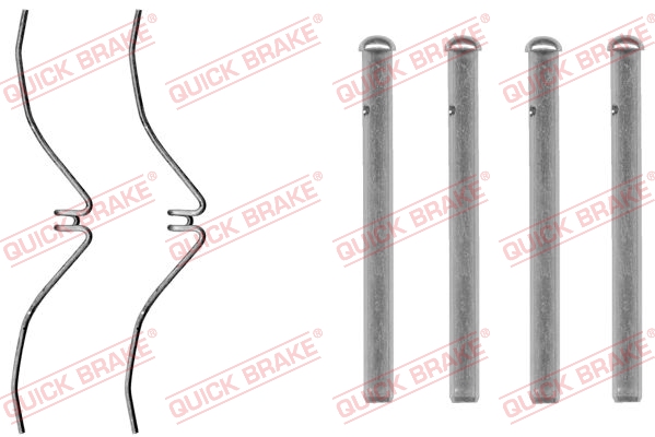 Tarvikesarja, jarrupala QUICK BRAKE 109-1061
