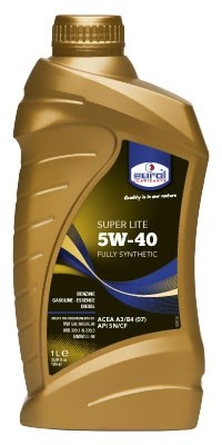 Moottoriöljy EUROL 5W40 SUPER LITE 1L