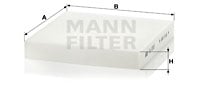 Raitisilmasuodatin MANN-FILTER CU 2253