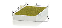 Raitisilmasuodatin MANN-FILTER FP 25 015