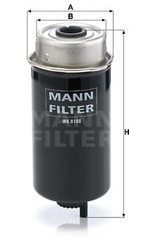 Polttoainesuodatin MANN-FILTER WK 8188