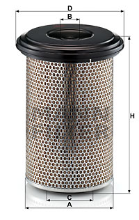 Ilmansuodatin MANN-FILTER C 23 440