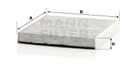 Raitisilmasuodatin MANN-FILTER CUK 26 009