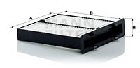 Raitisilmasuodatin MANN-FILTER CU 21 004