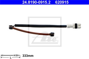 Kulumisenilmaisin, jarrupala, Etuakseli, PORSCHE 928, 928 612 365 00, 928 612 365 01