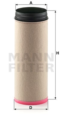 Toisioilmasuodatin MANN-FILTER CF 1820