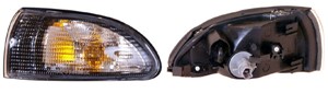 Vilkkuvalo, Eteen, vasen, MITSUBISHI GALANT VII, GALANT Sedan VII, 848553, MR848553