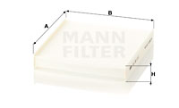 Raitisilmasuodatin MANN-FILTER CU 22 011