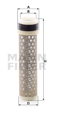 Toisioilmasuodatin MANN-FILTER CF 5001